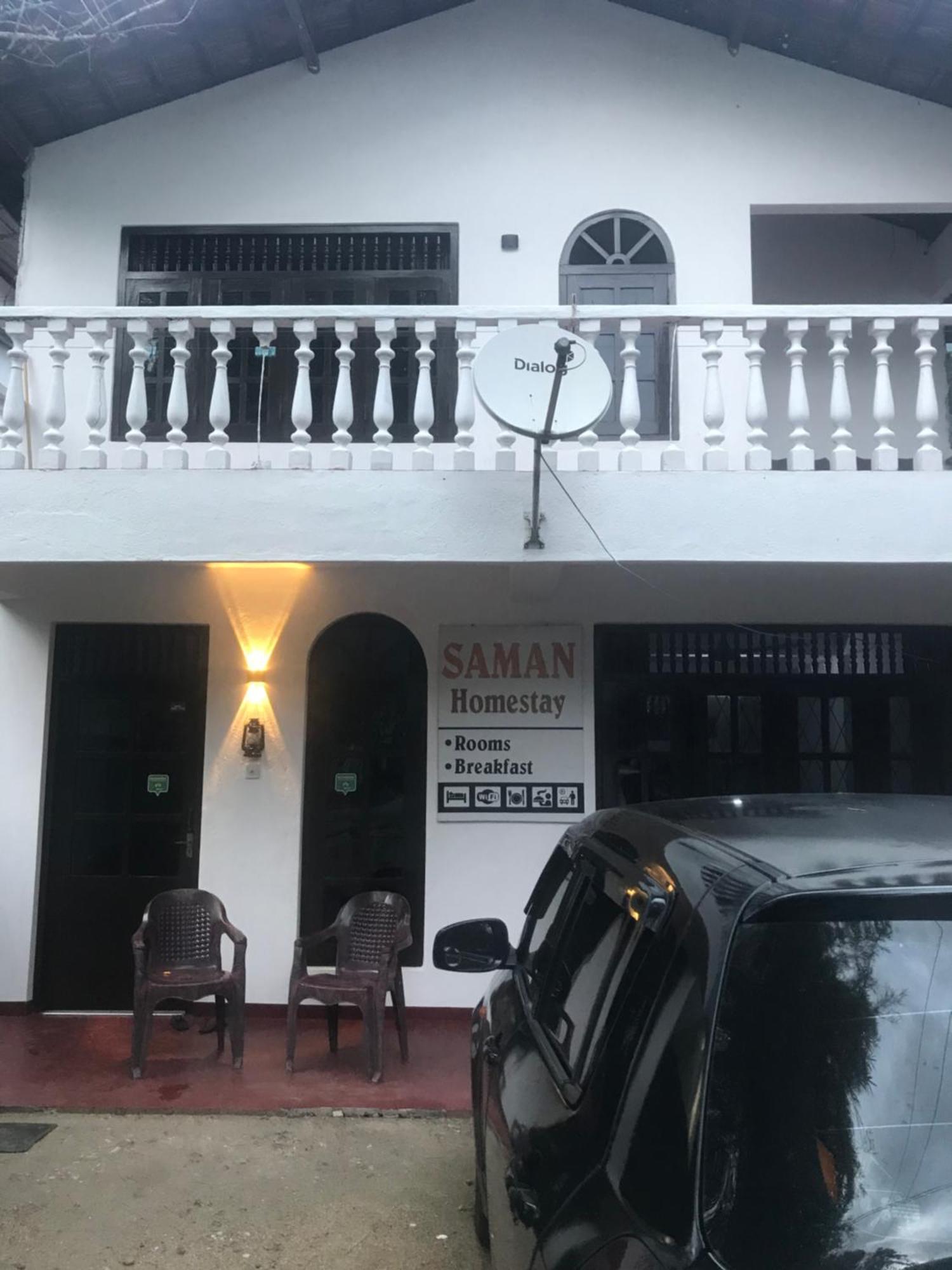 Saman Homestay Тангалла Экстерьер фото