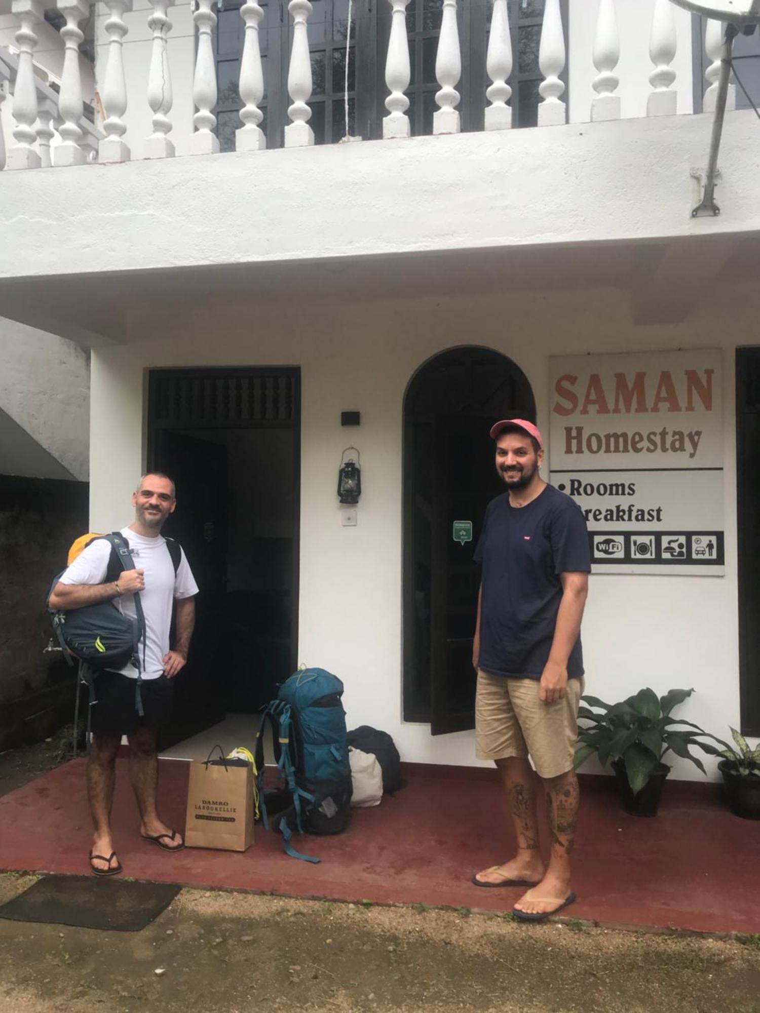 Saman Homestay Тангалла Экстерьер фото
