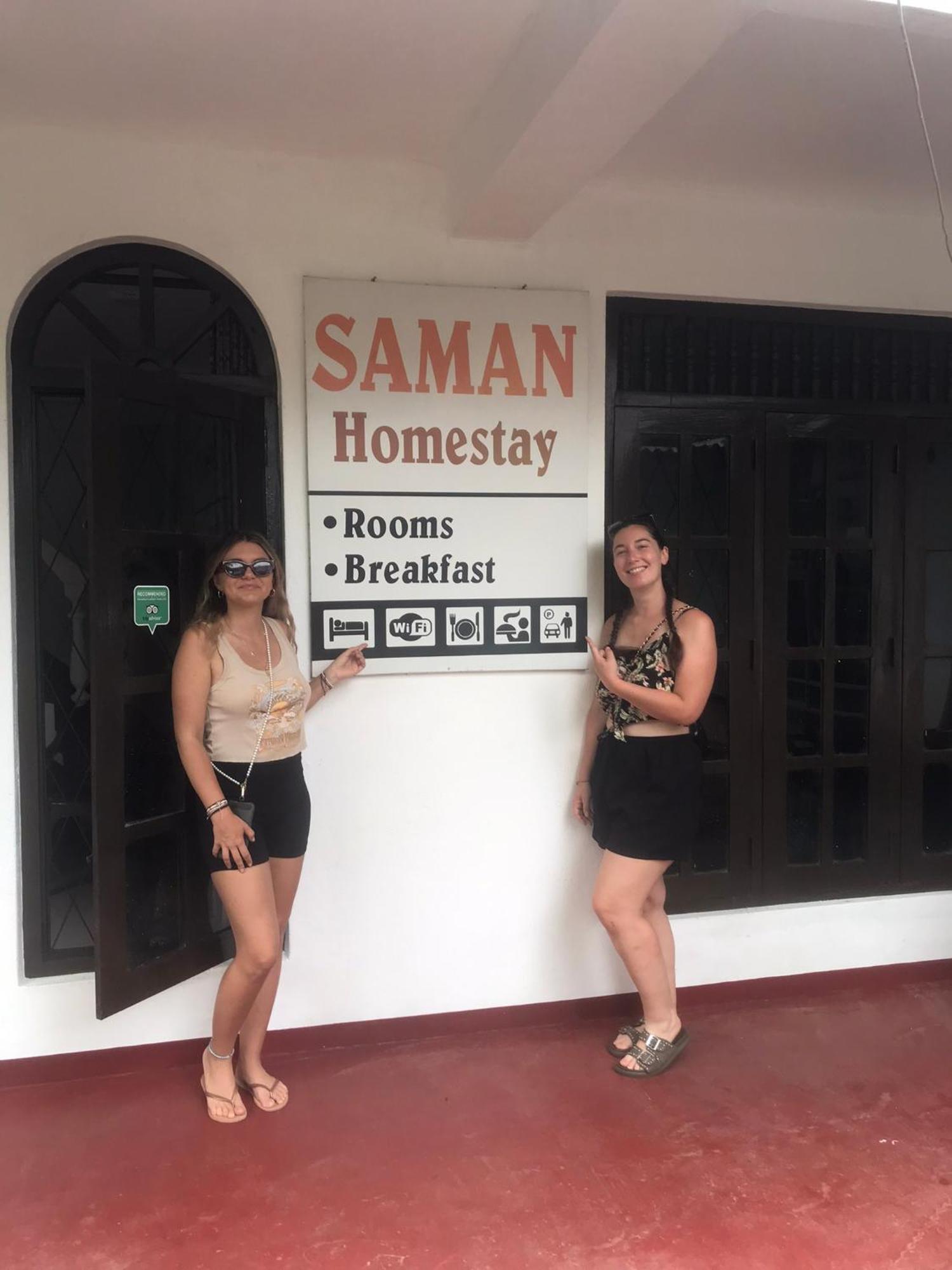 Saman Homestay Тангалла Экстерьер фото