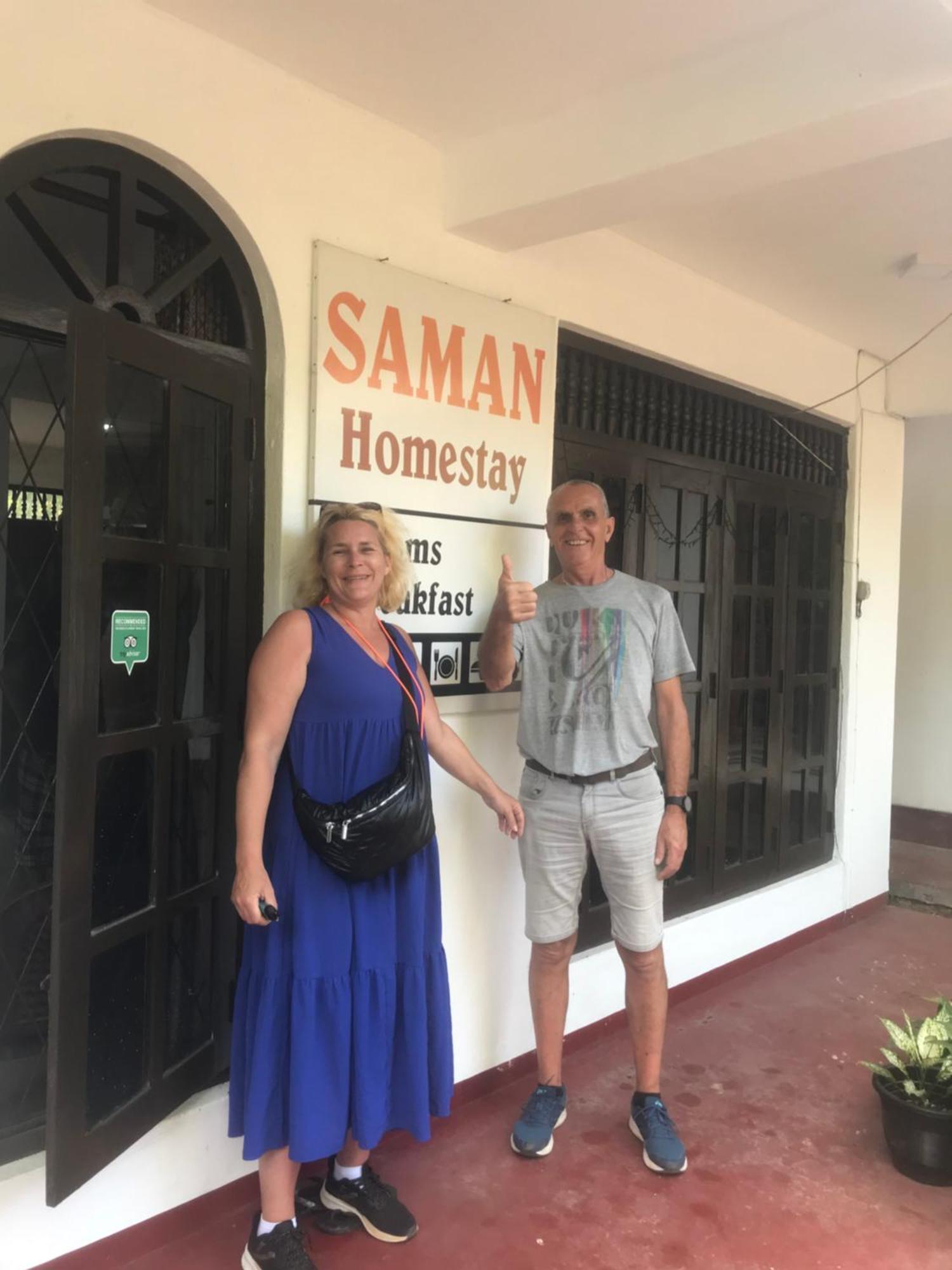 Saman Homestay Тангалла Экстерьер фото